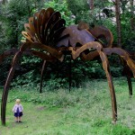 Beatrix (Bee bee) under Giant Tarrantula by Wilfred Pritchard